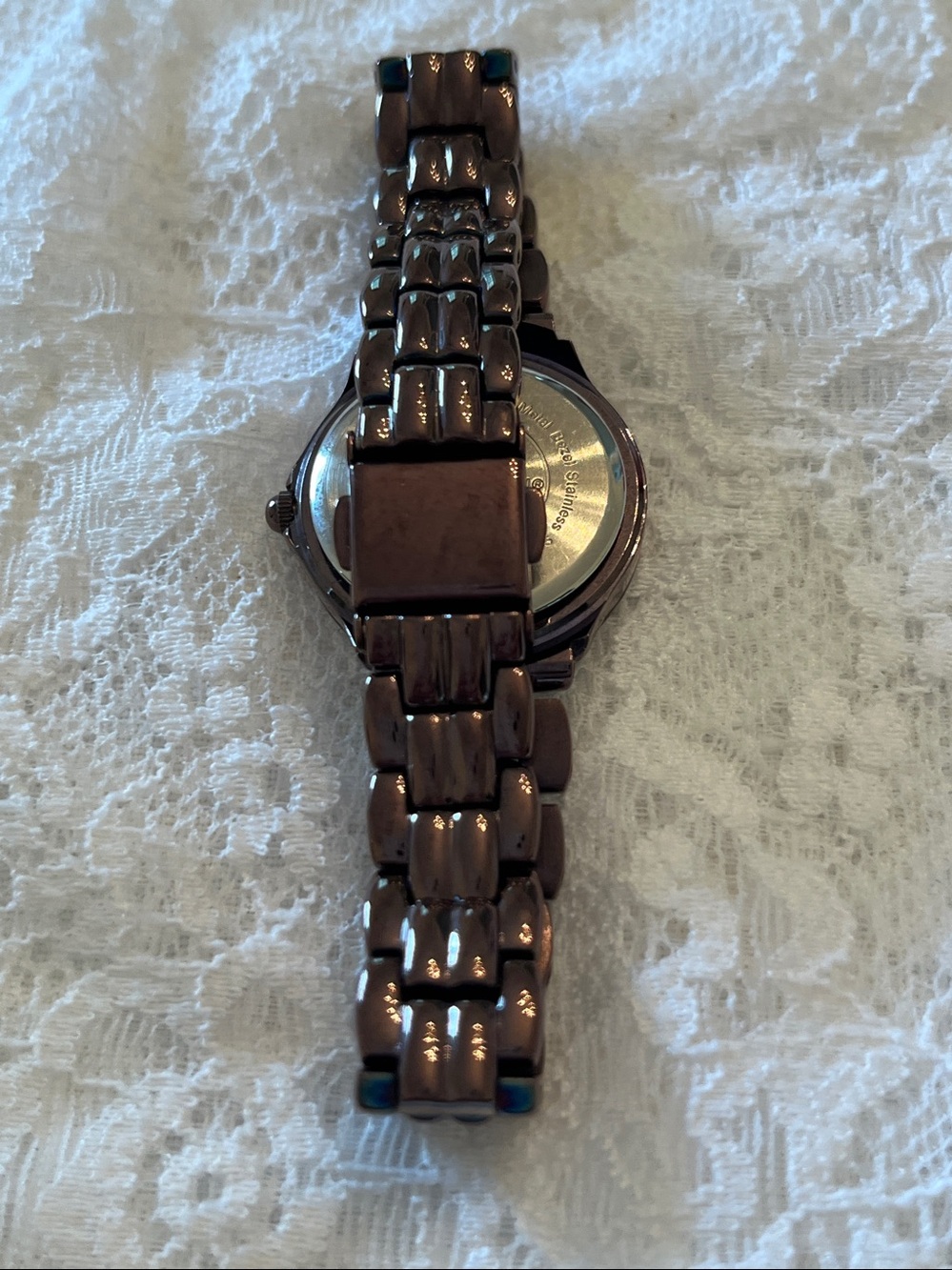 Armitron Brown Crystal Bracelet Watch - Picture 4 of 7